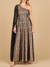 Load image into Gallery viewer, One Shoulder A-Line Gown