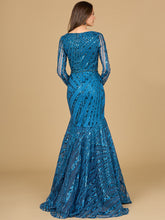 Load image into Gallery viewer, Mermaid, Long Sleeve Gown