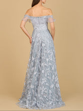 Load image into Gallery viewer, Flutter Off Shoulder Lace Gown