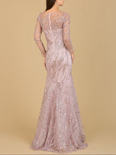 Load image into Gallery viewer, Long Sleeve Mermaid Beaded Gown
