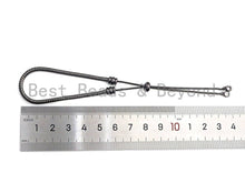 Load image into Gallery viewer, Adjustable Bracelet Chain for Large Hole Beads, Gold/Silver/Rose Gold/Gumetal Bracelet Chain, Pandora Style Slidnig braclet, sku#C111