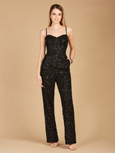 Load image into Gallery viewer, Beaded Spaghetti Strap Jumpsuit