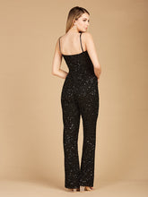 Load image into Gallery viewer, Beaded Spaghetti Strap Jumpsuit