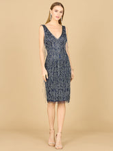 Load image into Gallery viewer, Fringe Cocktail Dress