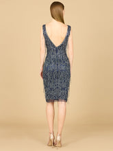Load image into Gallery viewer, Fringe Cocktail Dress