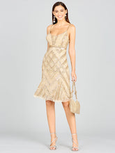 Load image into Gallery viewer, Beaded Midi Dress