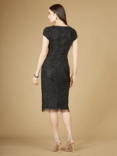 Load image into Gallery viewer, Cap Sleeve Midi Gown  - OUTLET