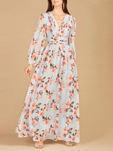Load image into Gallery viewer, Long Sleeve Print Dress - OUTLET