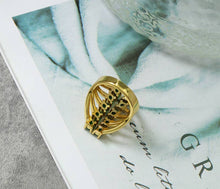 Load image into Gallery viewer, Colored CZ Ballon Ring, Sku#B144