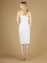 Load image into Gallery viewer, One Shoulder Midi Cocktail Dress - OUTLET