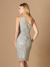 Load image into Gallery viewer, One Shoulder Cocktail Gown
