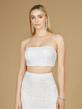 Load image into Gallery viewer, Spaghetti Strap Beaded Top