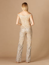 Load image into Gallery viewer, Beaded Off Shoulder Jumpsuit