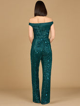 Load image into Gallery viewer, Beaded Off Shoulder Jumpsuit