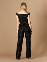 Load image into Gallery viewer, Beaded Off Shoulder Jumpsuit