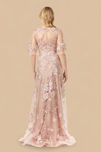 Load image into Gallery viewer, Cape Sleeve Lace Modest Gown