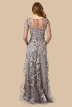 Load image into Gallery viewer, Long Sleeve Modest Lace Gown