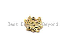 Load image into Gallery viewer, Colorful CZ Micro Pave Lotus Flower Pendant, X144/Z572
