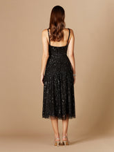 Load image into Gallery viewer, Flowing, Sequin Midi Dress