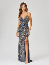 Load image into Gallery viewer, Beaded Tank Dress with Slit  - OUTLET