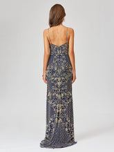 Load image into Gallery viewer, Beaded Tank Dress with Slit  - OUTLET