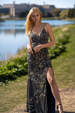 Load image into Gallery viewer, Beaded Tank Dress with Slit  - OUTLET