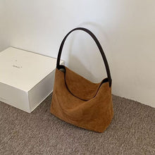 Load image into Gallery viewer, Retro Suede Women's Handbag – Korean Niche Design Shoulder &amp; Underarm Bag