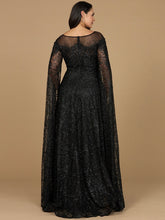 Load image into Gallery viewer, Lace Gown with Dramatic Cape Sleeves | Lara 29454