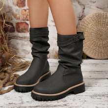Load image into Gallery viewer, Women's Over-the-Knee Boots | Fleece-Lined Thermal High Boots for Fall &amp; Winter | Korean Style