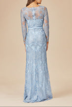 Load image into Gallery viewer, Long Sleeve Lace Mermaid Gown