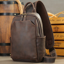 Load image into Gallery viewer, Retro Men's Casual Travel Crossbody Chest Bag