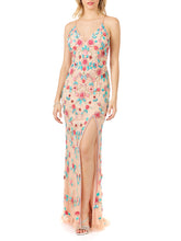 Load image into Gallery viewer, Lara 29486 - Thigh High Slit with Open Back Dress