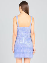 Load image into Gallery viewer, Lara 29488 - Beaded Fringe Cocktail Dress