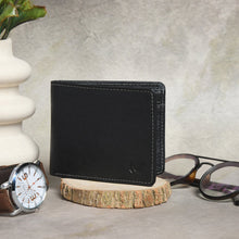 Load image into Gallery viewer, Classic Black Leather Wallet