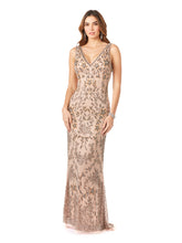 Load image into Gallery viewer, Lara 29530 - Stylish Cowl Draped Back Dress