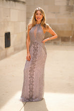 Load image into Gallery viewer, Halter Neck Dress with Keyhole