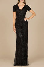 Load image into Gallery viewer, Lara 29606 - Closed Back, Cap Sleeve Dress