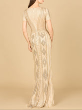 Load image into Gallery viewer, Lara 29606 - Closed Back, Cap Sleeve Dress