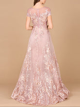 Load image into Gallery viewer, Beautiful Lace Applique A-line Ball Gown | Lara 29619