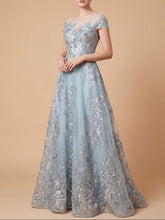 Load image into Gallery viewer, Beautiful Lace Applique A-line Ball Gown | Lara 29619