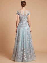 Load image into Gallery viewer, Beautiful Lace Applique A-line Ball Gown | Lara 29619