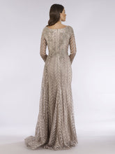 Load image into Gallery viewer, Lara 29620 - Lace Skirt Overlay Dress OUTLET