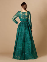 Load image into Gallery viewer, Lara 29633 - Gorgeous Overskirt Dress with Long Sleeves