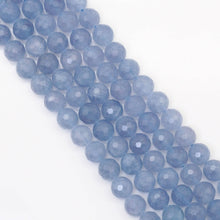 Load image into Gallery viewer, Genuine Round Faceted Aquamarine, 6mm/8mm/10mm, Sku#U1637