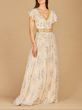 Load image into Gallery viewer, Lara 29966 - Lace, V-Neck Dress
