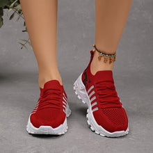 Load image into Gallery viewer, Women's Breathable Mesh Sports Sneakers - Lightweight Non-Slip Running Shoes