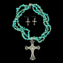 Load image into Gallery viewer, Desert Faith - Women's Necklace and Earrings Set