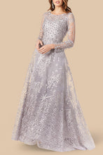 Load image into Gallery viewer, Lara 29759 - Long Sleeves Ballgown Fully Embellished