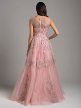 Load image into Gallery viewer, Lara 29946 - Organza Ballgown With Overskirt