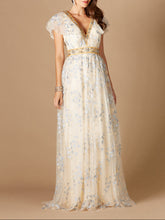 Load image into Gallery viewer, Lara 29966 - Lace, V-Neck Dress